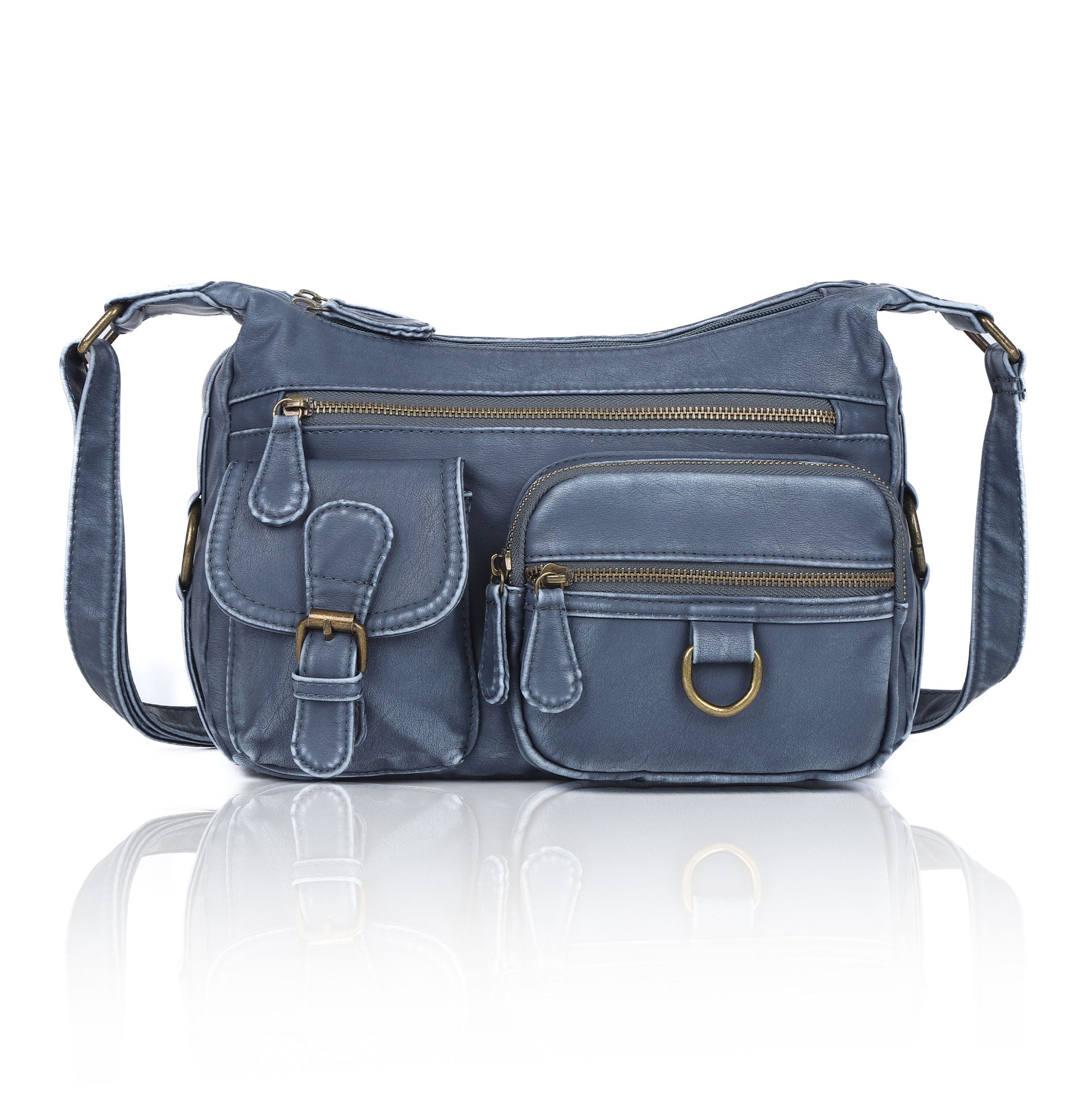 Fashion shoulder bag Soft PU leather Hobobag-Angelkiss Bag