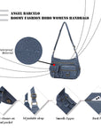 Fashion shoulder bag Soft PU leather Hobobag-Angelkiss Bag
