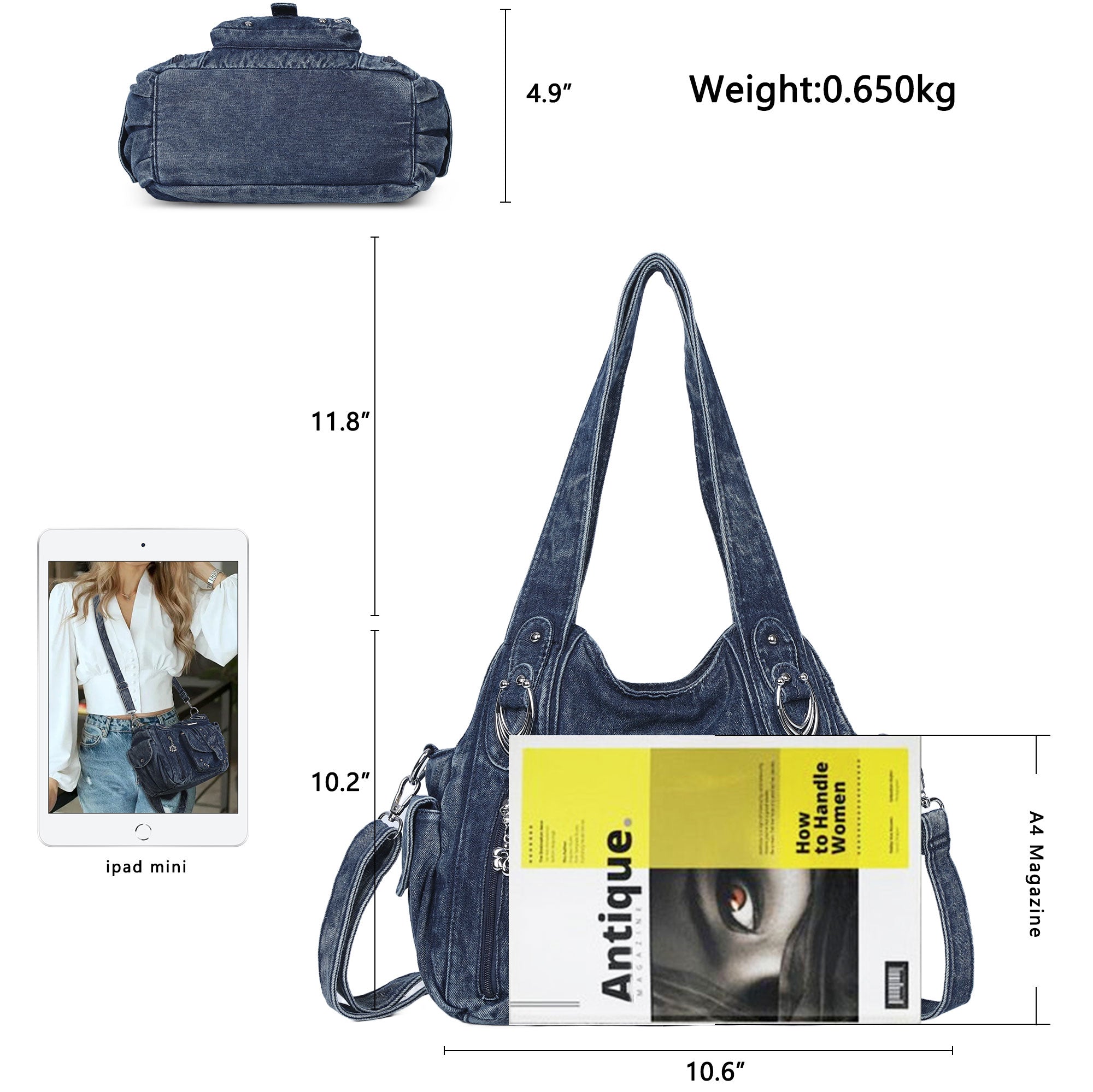 Women's Hobo Purses & Hobo Handbags-Angelkiss Bag