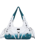Hobo tie-dye roomy Shoulder Handbag-Angelkiss Bag