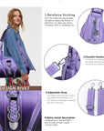 Hobo tie-dye roomy Shoulder Handbag-Angelkiss Bag