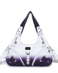 Hobo tie-dye roomy Shoulder Handbag-Angelkiss Bag