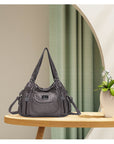 Women handbag with High Quality Washed PU and Multi-pack-Angelkiss Bag