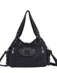 Women handbag with High Quality Washed PU and Multi-pack-Angelkiss Bag