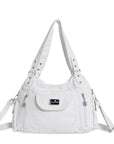 Women handbag with High Quality Washed PU and Multi-pack-Angelkiss Bag