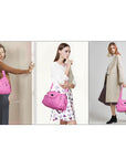 Women handbag with High Quality Washed PU Multi Purpose tote bag-Angelkiss Bag