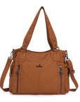 Angel Kiss Ladies solid color vintage handbag-Angelkiss Bag