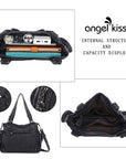 Angel Kiss Ladies vintage denim handbag-Angelkiss Bag