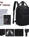 large capacity splicing daily convenient computer backpack for men and women