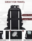 large capacity splicing daily convenient computer backpack for men and women