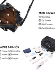 Women's washed pu leather, tote/crossbody bag-Angelkiss Bag