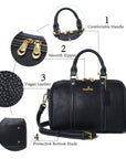 Women's washed pu leather, tote/crossbody bag-Angelkiss Bag