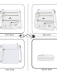 Small Retro Crossbody Pocket Purse-Angelkiss Bag