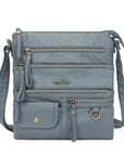 Vintage solid color fashion crossbody bag-Angelkiss Bag