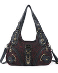 Hobo Bum Shoulder Bag, wash nylon leopard multi-purpose design shoulder bag