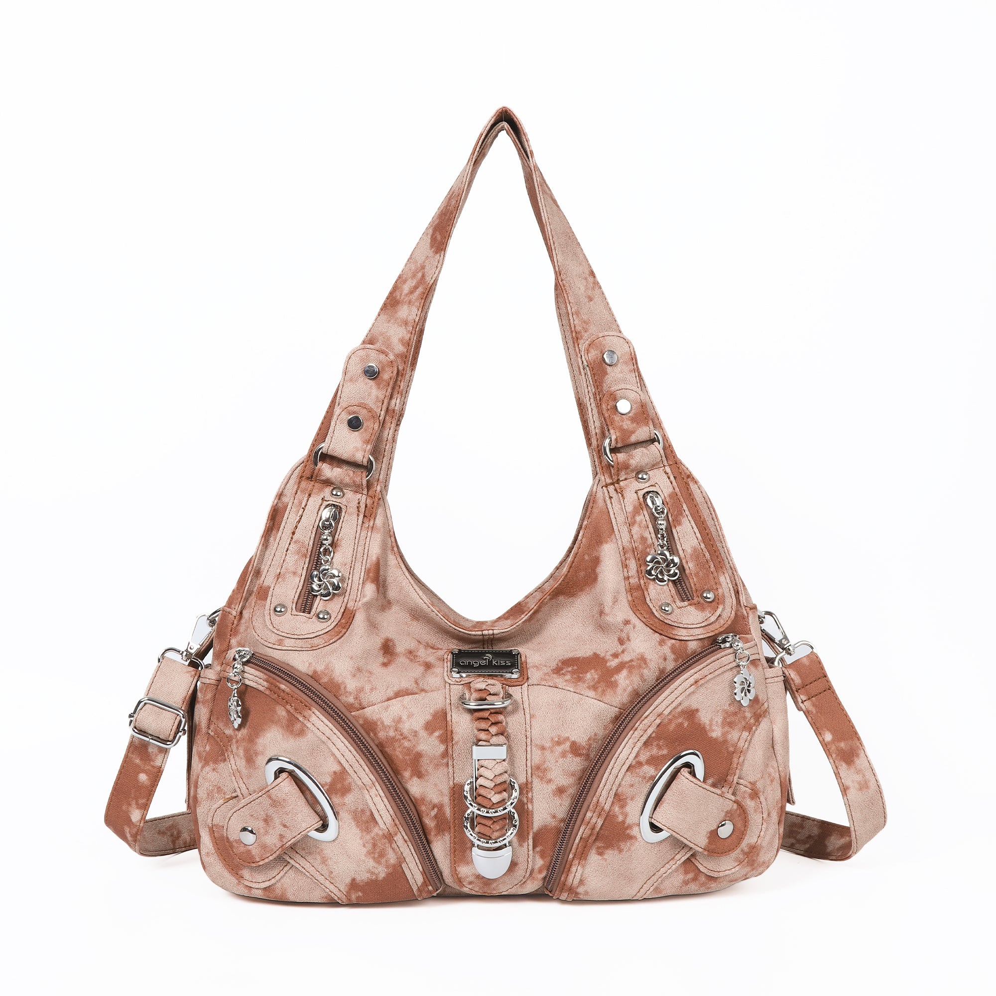 Hobo denim  Comfort  Adjustability Shoulder Handbag-Angelkiss Bag
