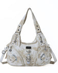 Hobo denim Comfort Adjustability Shoulder Handbag-Angelkiss Bag
