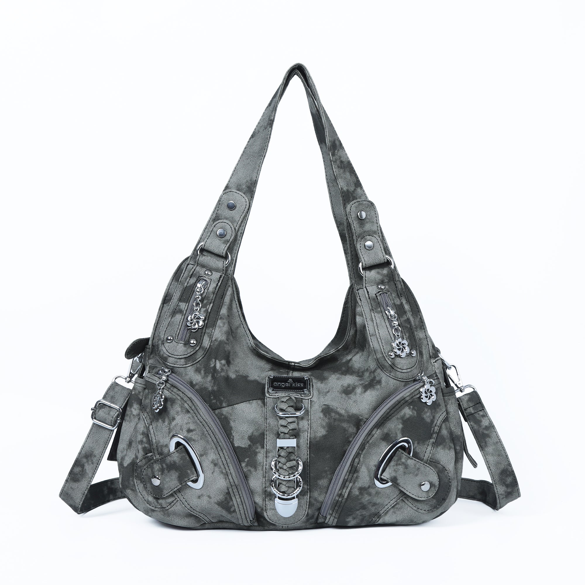 Hobo denim  Comfort  Adjustability Shoulder Handbag-Angelkiss Bag