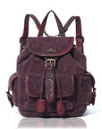 Washed Corduroy Convertible Backpack | Vintage Classic Style · Minimalist Practical Design