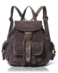 Washed Corduroy Convertible Backpack | Vintage Classic Style · Minimalist Practical Design
