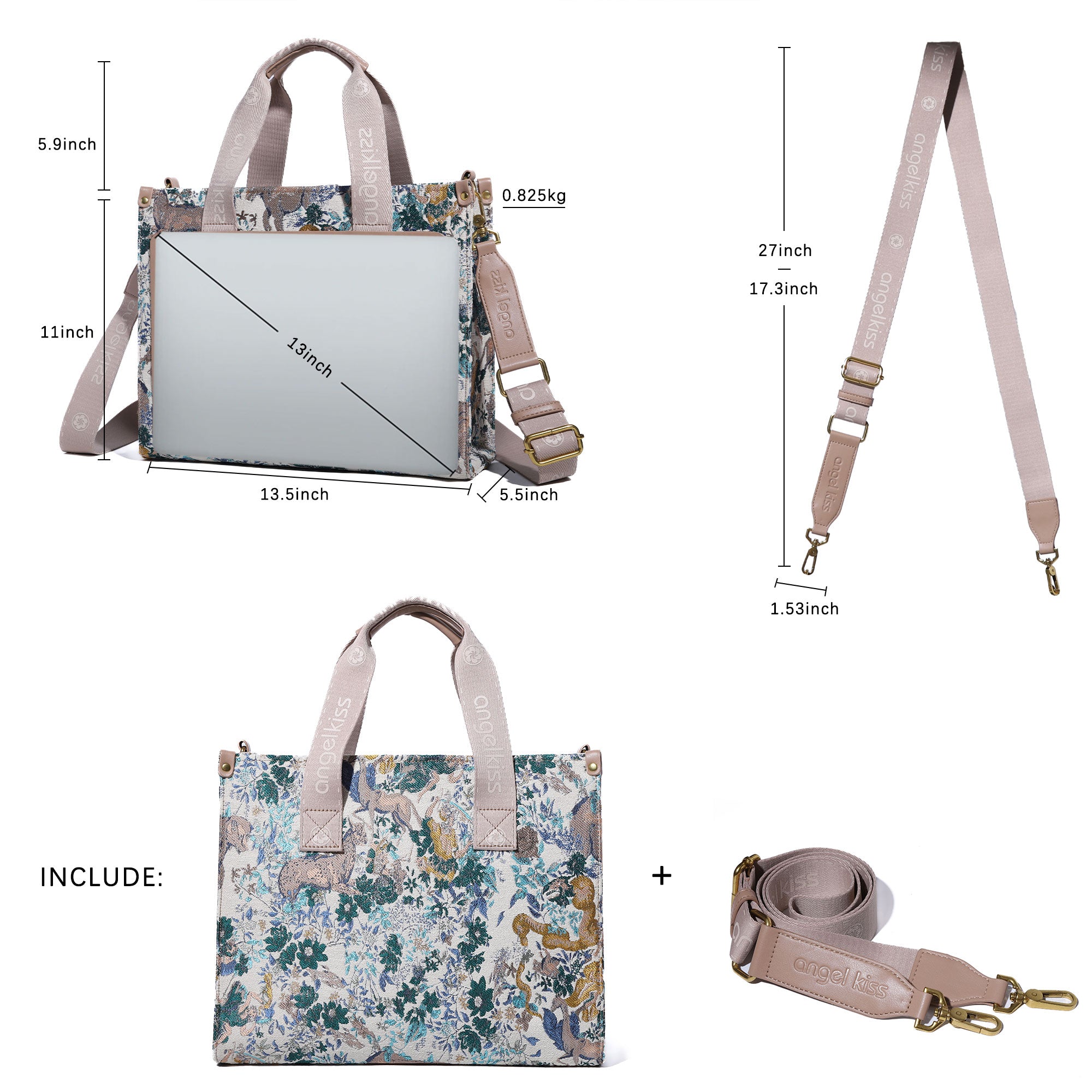 Misty Rain Jiangnan Handbag/shoulder bag-Angelkiss Bag