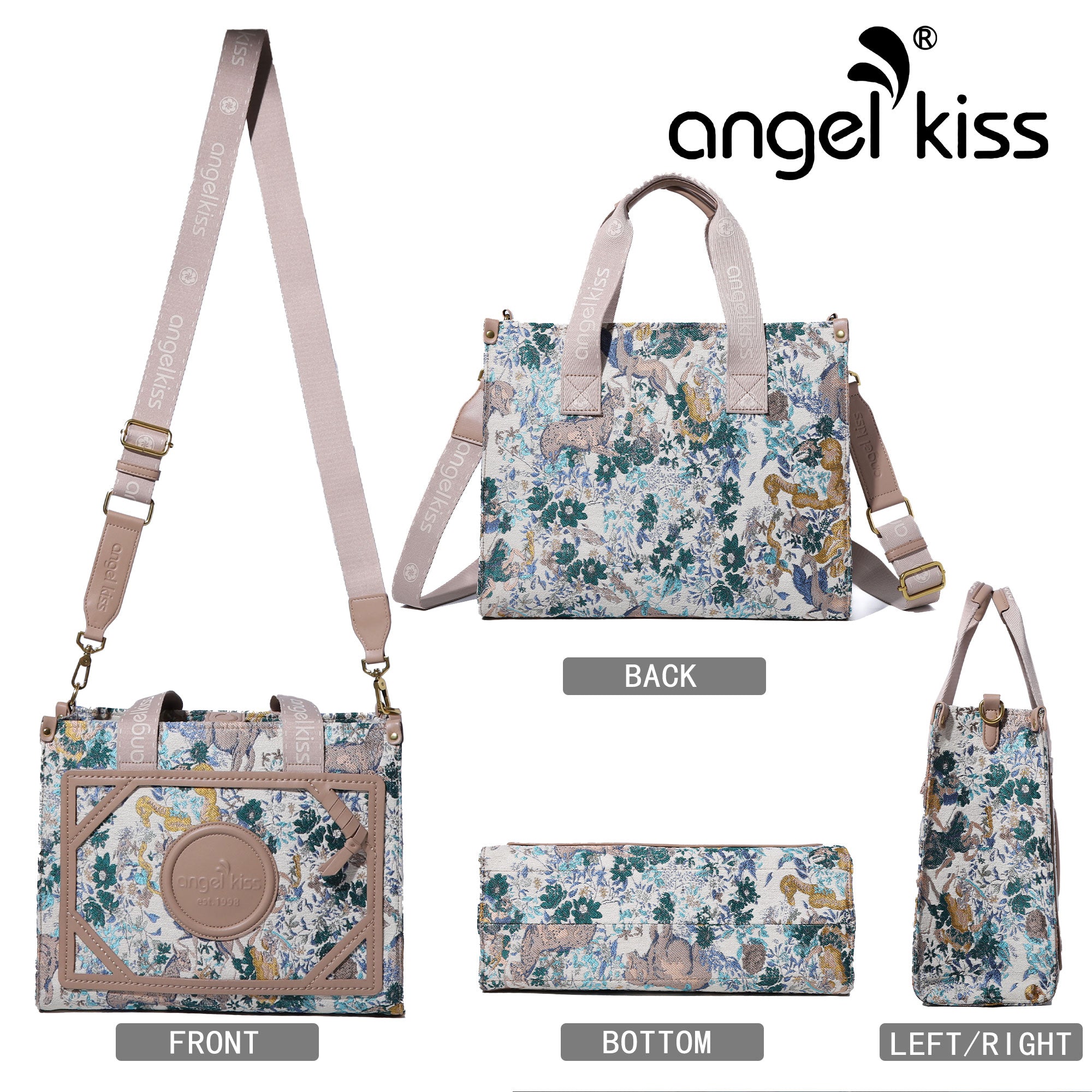 Misty Rain Jiangnan Handbag/shoulder bag-Angelkiss Bag