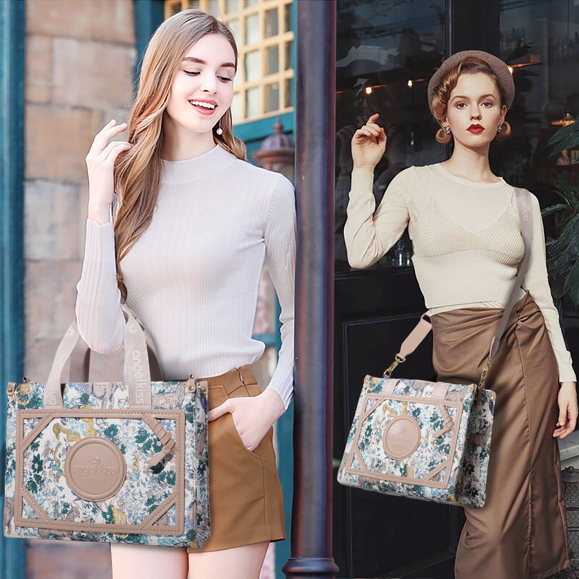 Misty Rain Jiangnan Handbag/shoulder bag-Angelkiss Bag