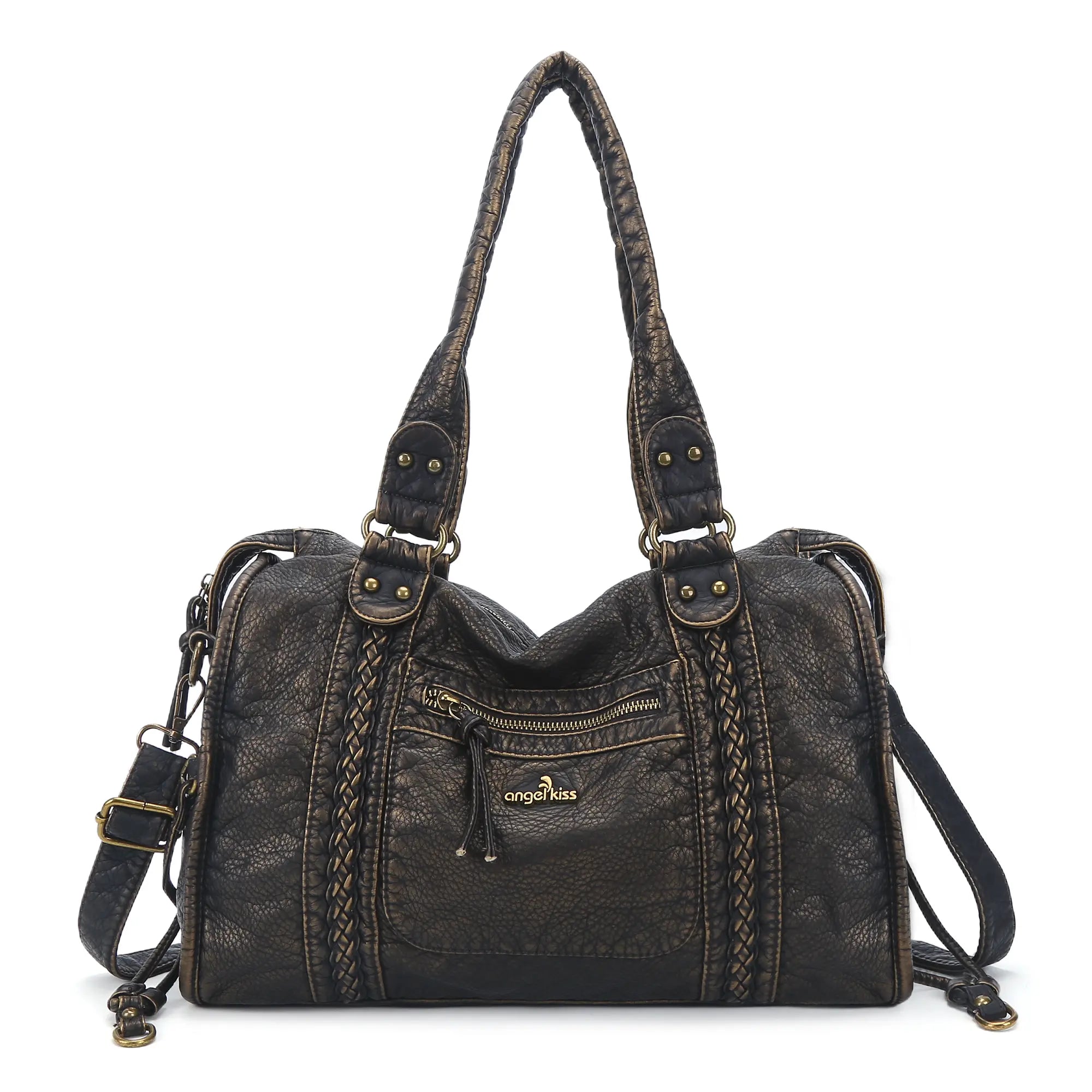 Light Vintage Commuter Tote – Angelkiss Bag