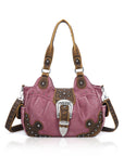Ladies exquisite chic denim handbag satchel | Angel kiss