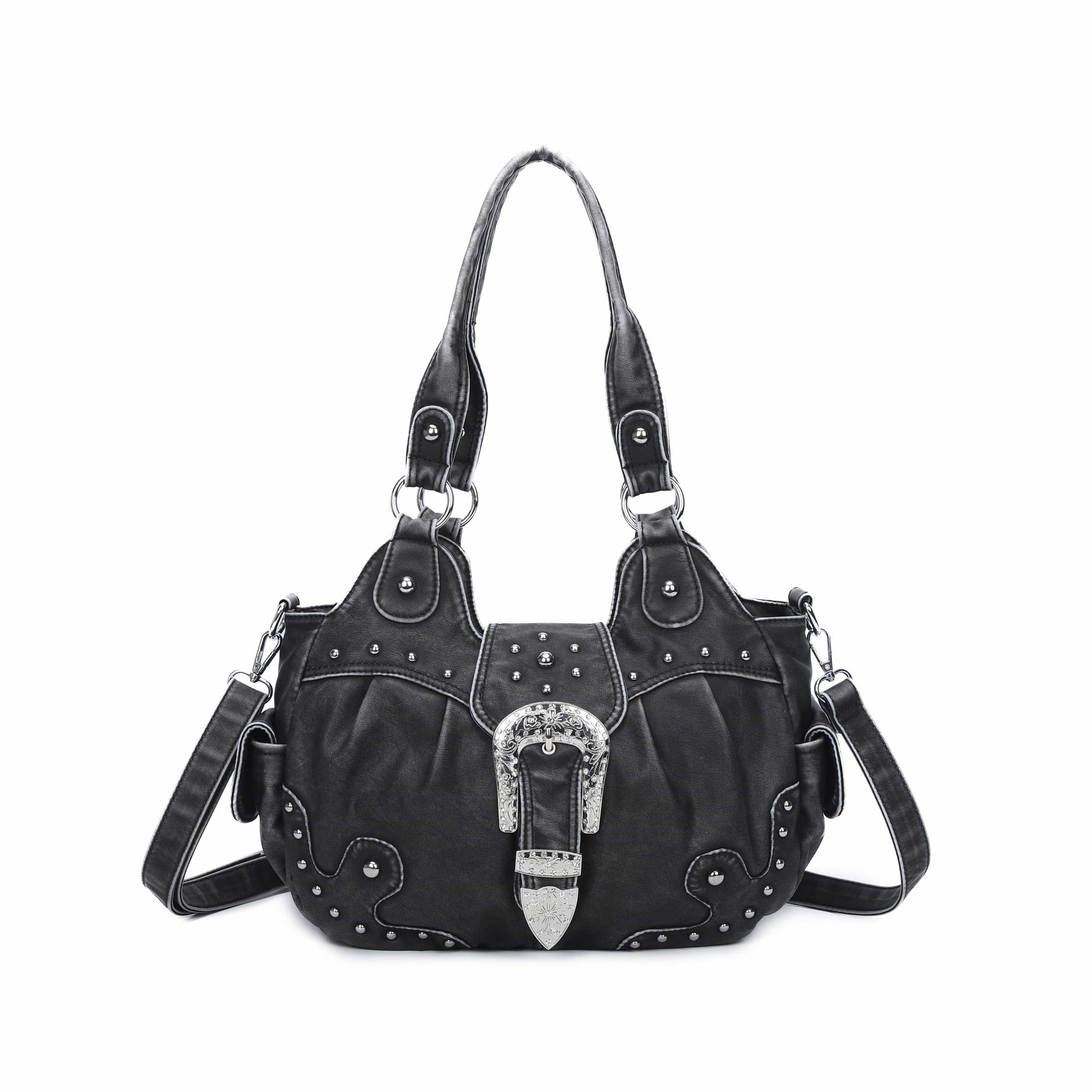 Ladies exquisite chic denim handbag satchel | Angel kiss-Angelkiss Bag