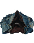 Colorful Denim Purse | Versatile Carry: Handheld, Shoulder, or Crossbody
