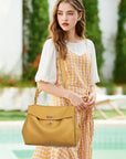 Angelkiss Elegant Urban Tote | Leather Shoulder Bag for Women
