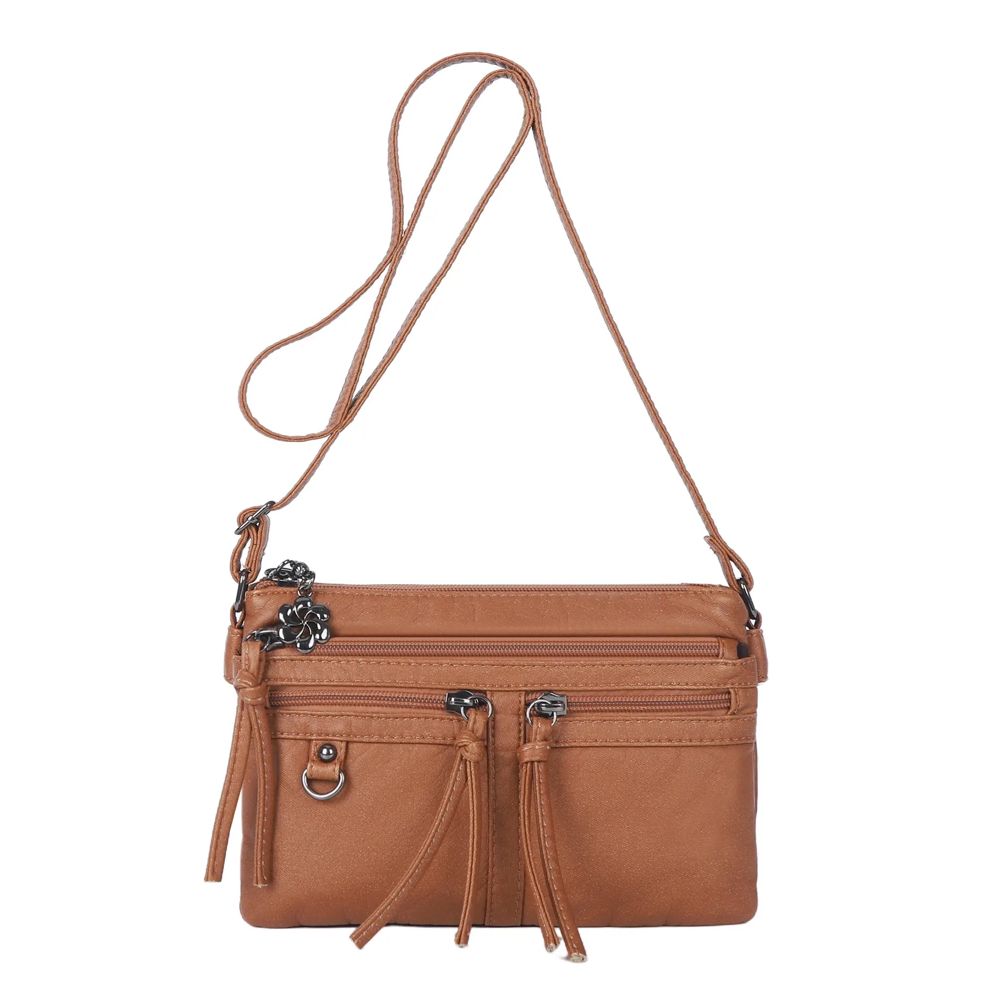 Wallet shoulder bag／ミニポーチ付／ブラック Tuobarr Crossbody Bags for Women, Small Side Shoulder Bag