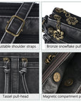 Bolso bandolera tipo hobo
