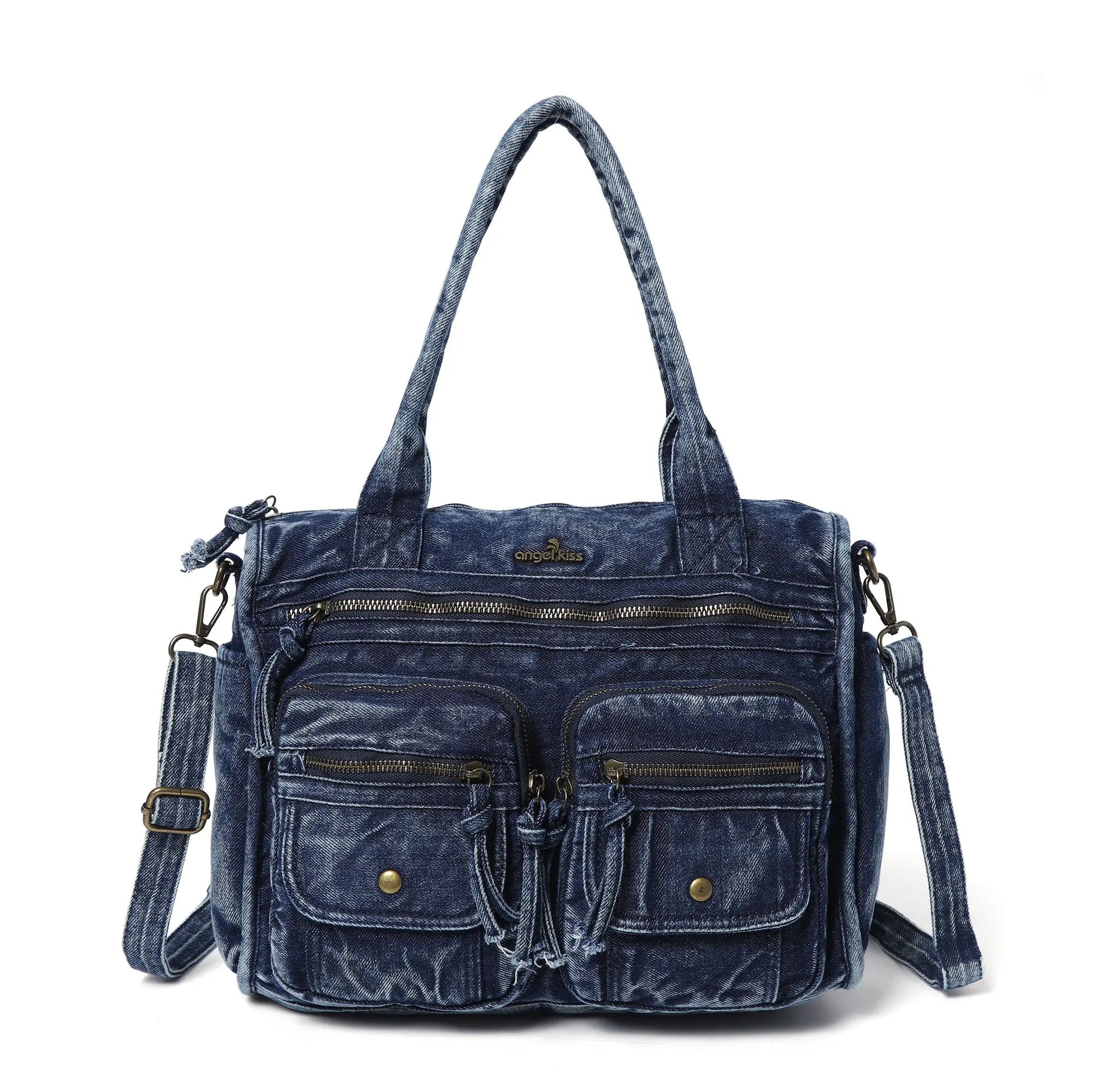 Work Handbag Backpack - PU Leather Laptop Bag for Women