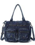 Work Handbag Backpack - PU Leather Laptop Bag for Women