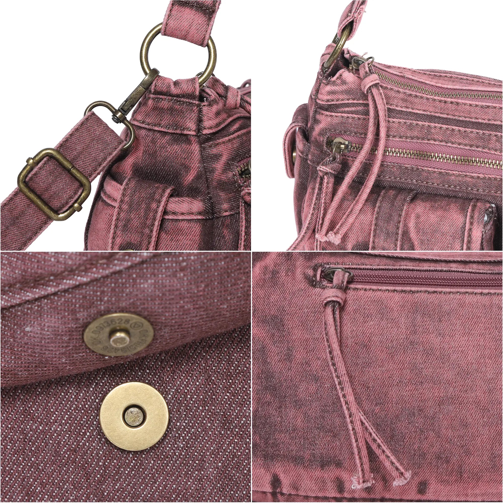 Vintage Cowboy-Inspired hobo tote Bag – Worn-In Texture, Modern Edge purses
