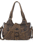 Bolso hobo retro multicompartimentos de gran capacidad para mujer | Bolso Angel Kiss