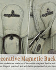 Vintage-Inspired Designer Women’s Shoulder Bag – Multi-Pocket, Functional, Adjustable Strap, Available in Multiple Colors