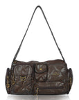 European Washed Denim Tote – 3-in-1 Handbag, Shoulder Bag & Wallet