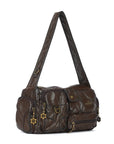 European Washed Denim Tote – 3-in-1 Handbag, Shoulder Bag & Wallet