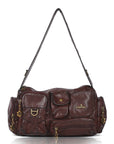 European Washed Denim Tote – 3-in-1 Handbag, Shoulder Bag & Wallet