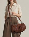 Trendy & Versatile Washed Vegan Leather Wallet