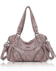 Vintage Textured Vegan Leather Bag – Subtle Luxury