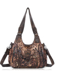 Vintage Slouchy Moto Shoulder Purse