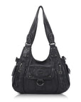 Vintage Slouchy Moto Shoulder Purse