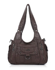 Vintage Slouchy Moto Shoulder Purse