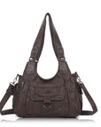 Vintage Slouchy Moto Shoulder Purse
