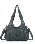 Vintage Slouchy Moto Shoulder Purse