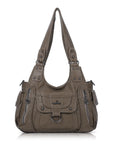 Vintage Slouchy Moto Shoulder Purse
